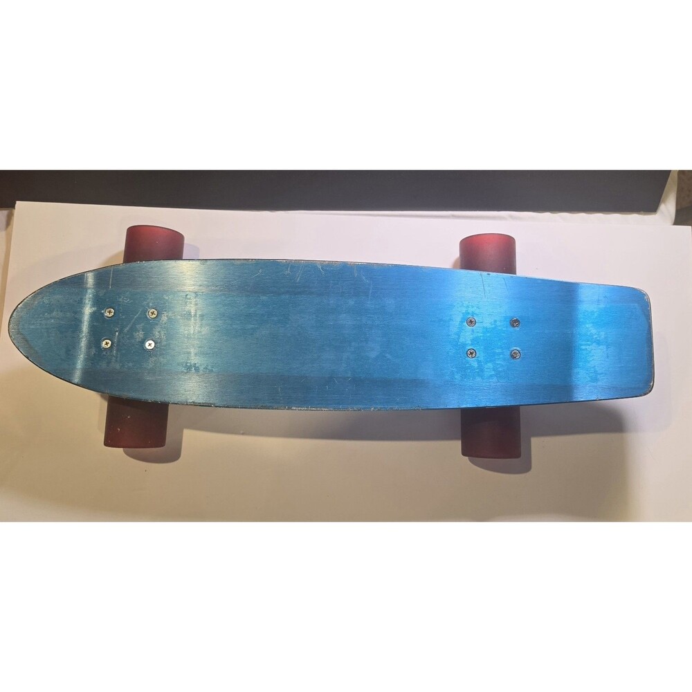 VTG 70s Aluminum Skateboard California Slalom Trucks Banzai Mach 1? Wide Wheels